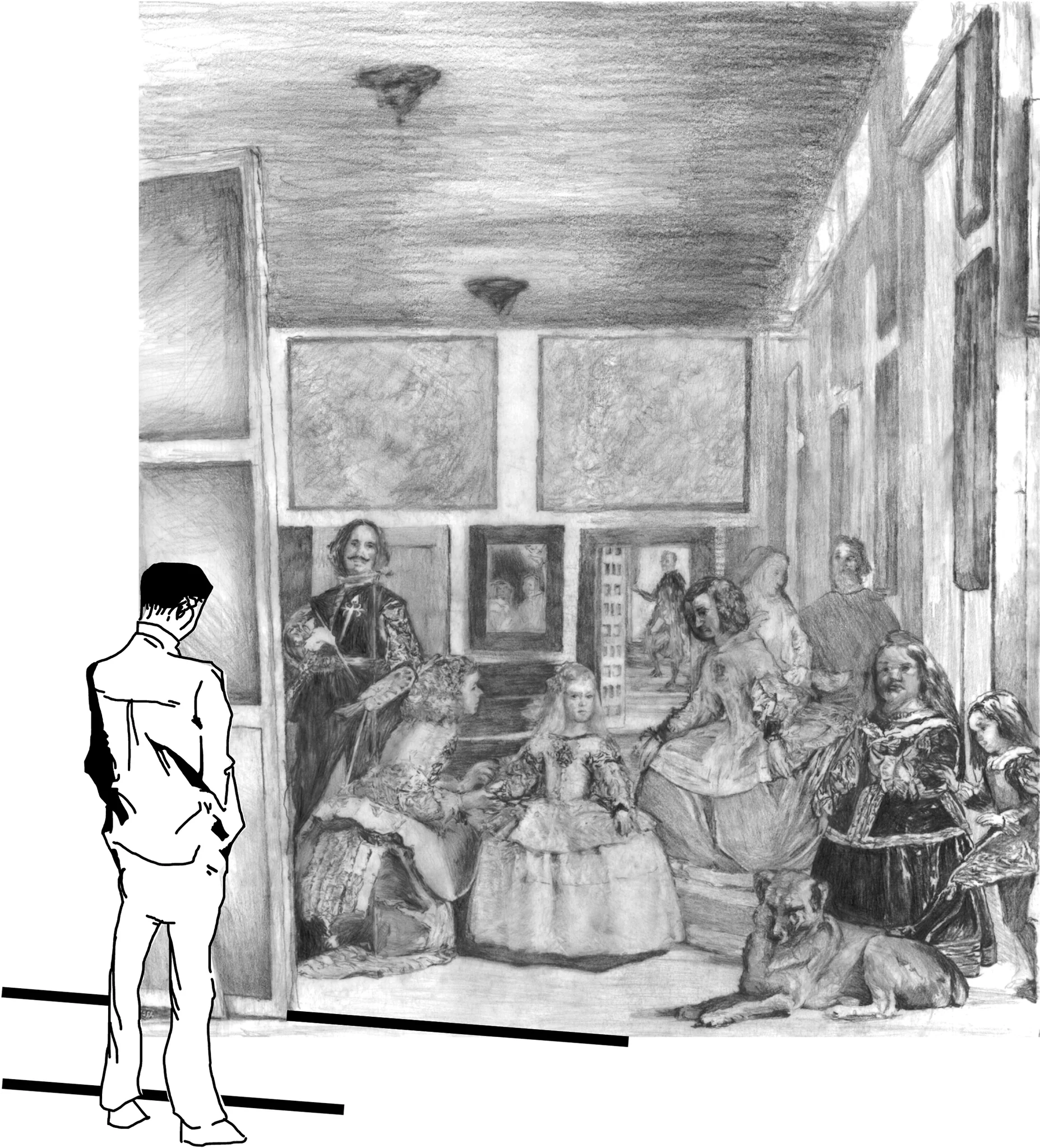 DELANTE DE LAS MENINAS