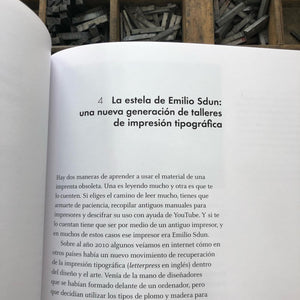 TIPOGRAFÍA EN LAS PUBLICACIONES DE ARTISTA · La experiencia de Emilio Sdun