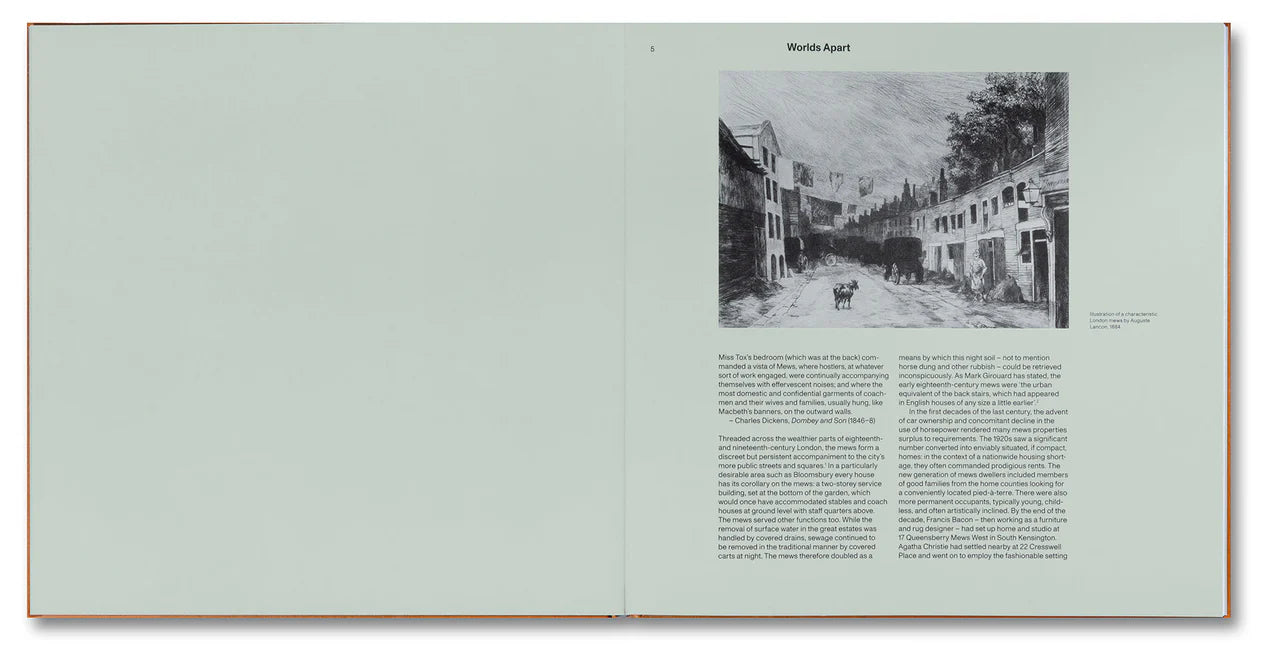 AT HOME IN LONDON · The Mews House