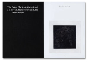 THE COLOR BLACK · Antinomies of a Color in Architecture and Art