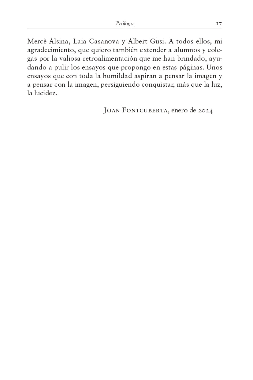 DESBORDAR EL ESPEJO · Joan Fontcuberta