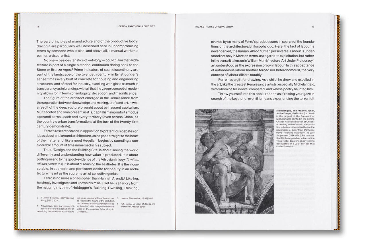 DESIGN AND THE BUILDING SITE · Sérgio Ferro