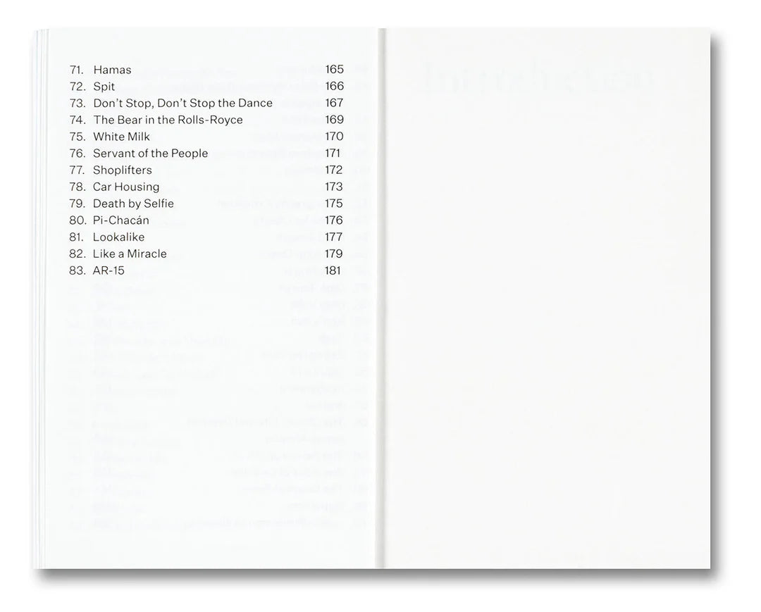 IRRATIONAL · A Visual Directory to a World with No Reason