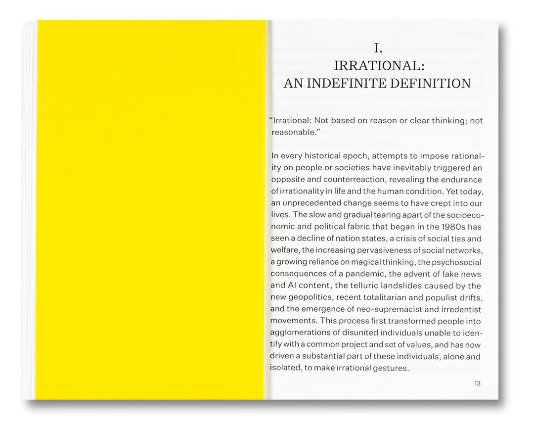 IRRATIONAL · A Visual Directory to a World with No Reason