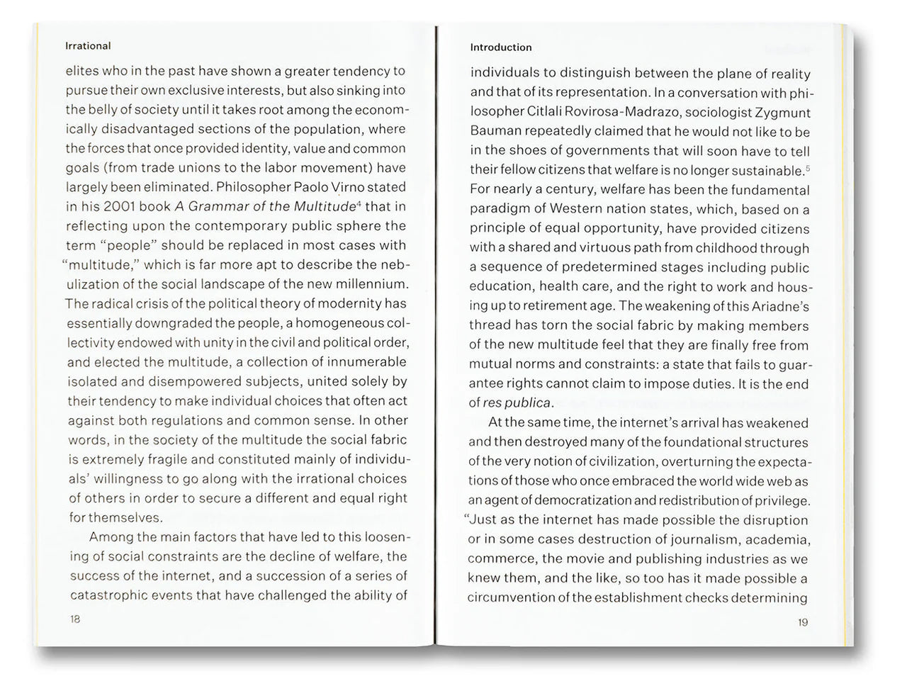 IRRATIONAL · A Visual Directory to a World with No Reason