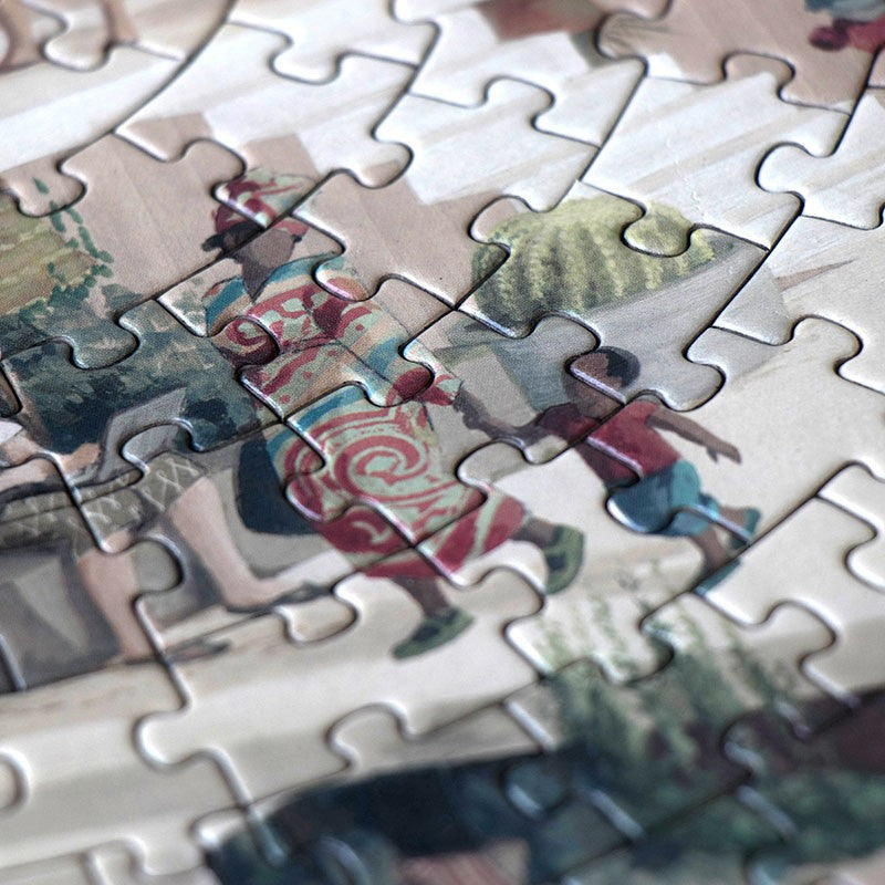 GRAVITY · Puzzle redondo de 500 piezas