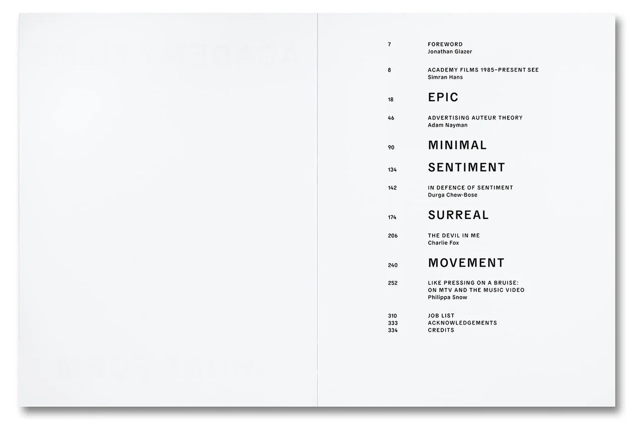 SHORT FORM · 40 Years of Music Videos, Ads, and the Art of Moving Images