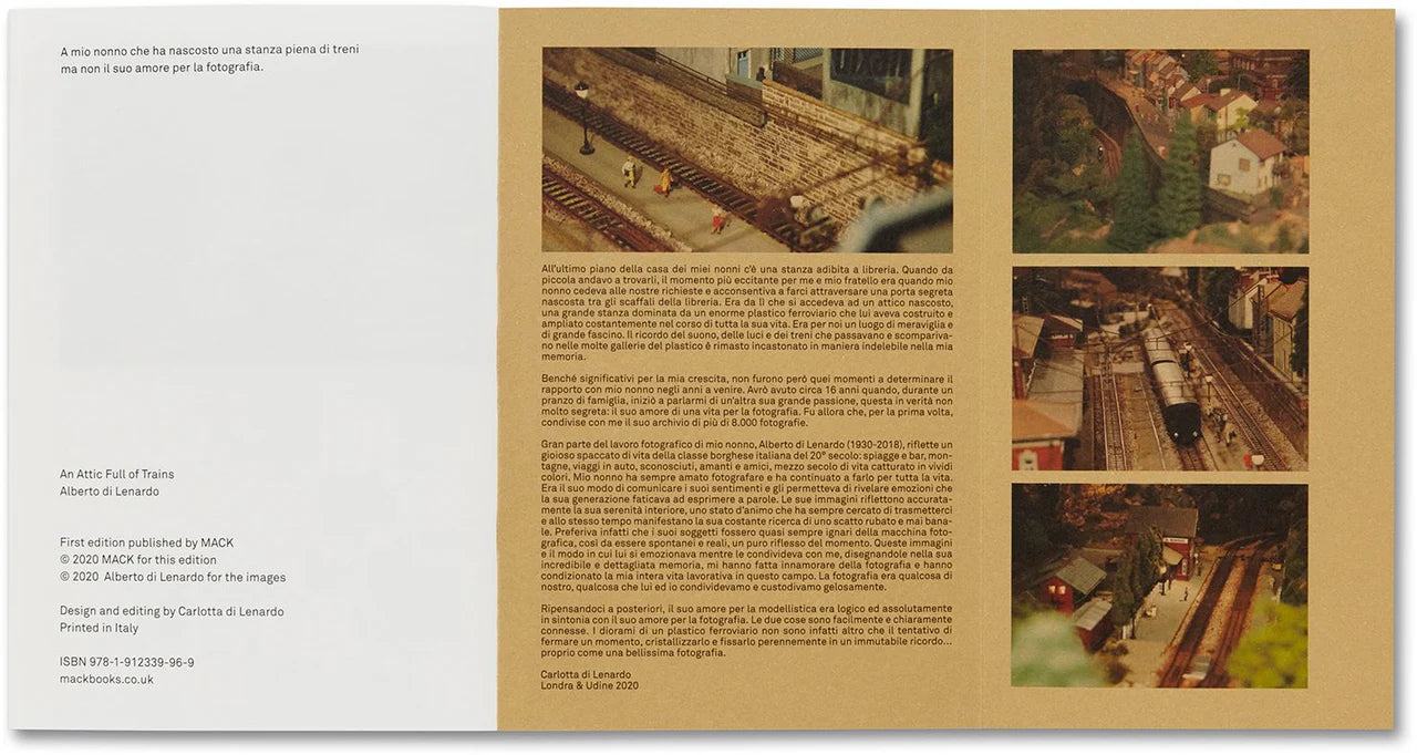 AN ATTIC FULL OF TRAINS · Alberto & Carlotta Di Lenardo