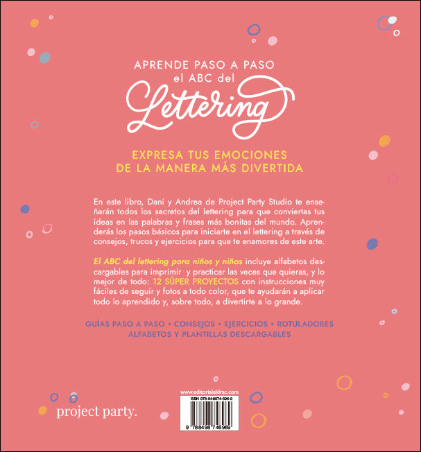 Lettering Kit para Niñas y Niños - Rotuladores Lettering de
