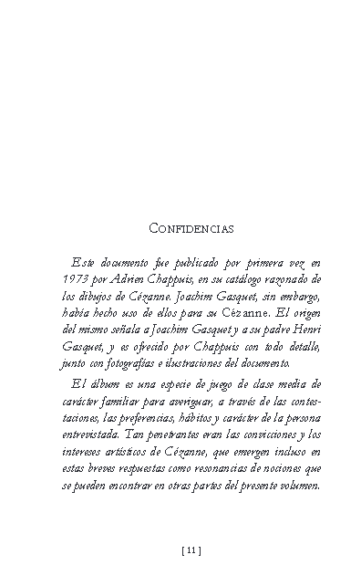 CONVERSACIONES #23 · Paul Cézanne