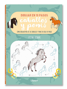 DIBUJAR EN 10 PASOS · Caballos y ponis