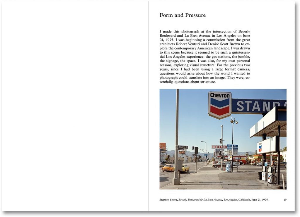 MODERN INSTANCES: THE CRAFT OF PHOTOGRAPHY · Stephen Shore (Firmado)